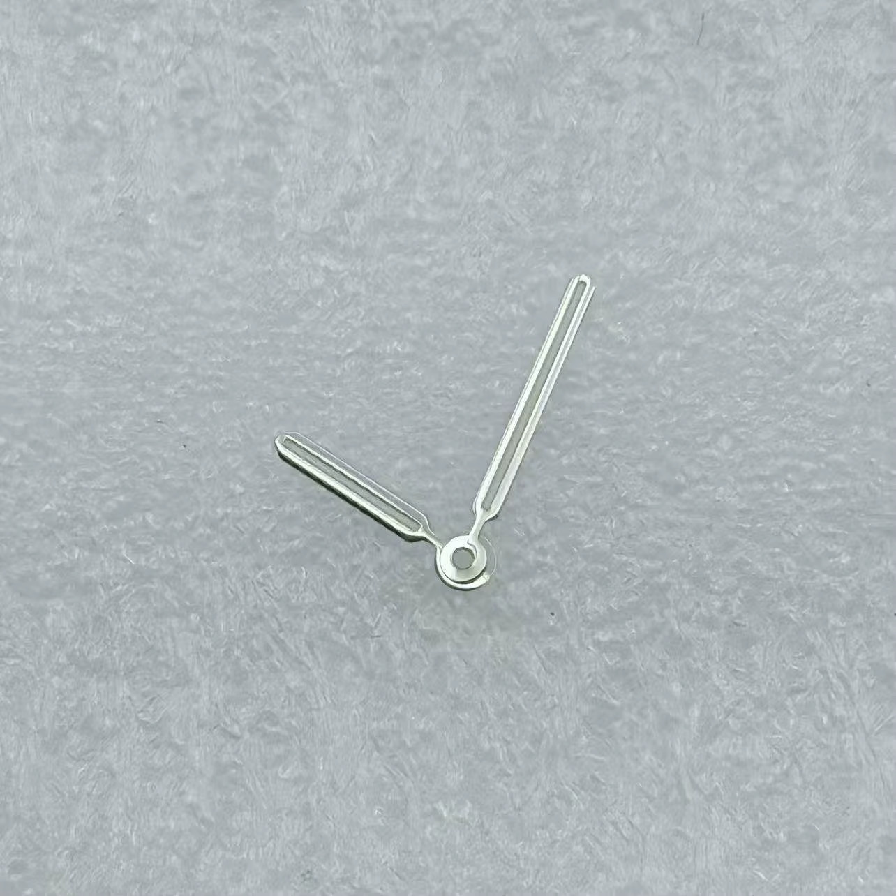 25.8Mm No Logo Waffle Texture Watch Dial Ladies Style Green Lume Modified for Se