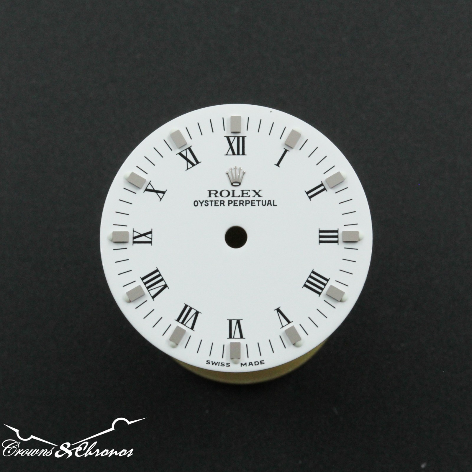 Ladies Rolex Oyster Perpetual Ref 6748 Glossy White Dial