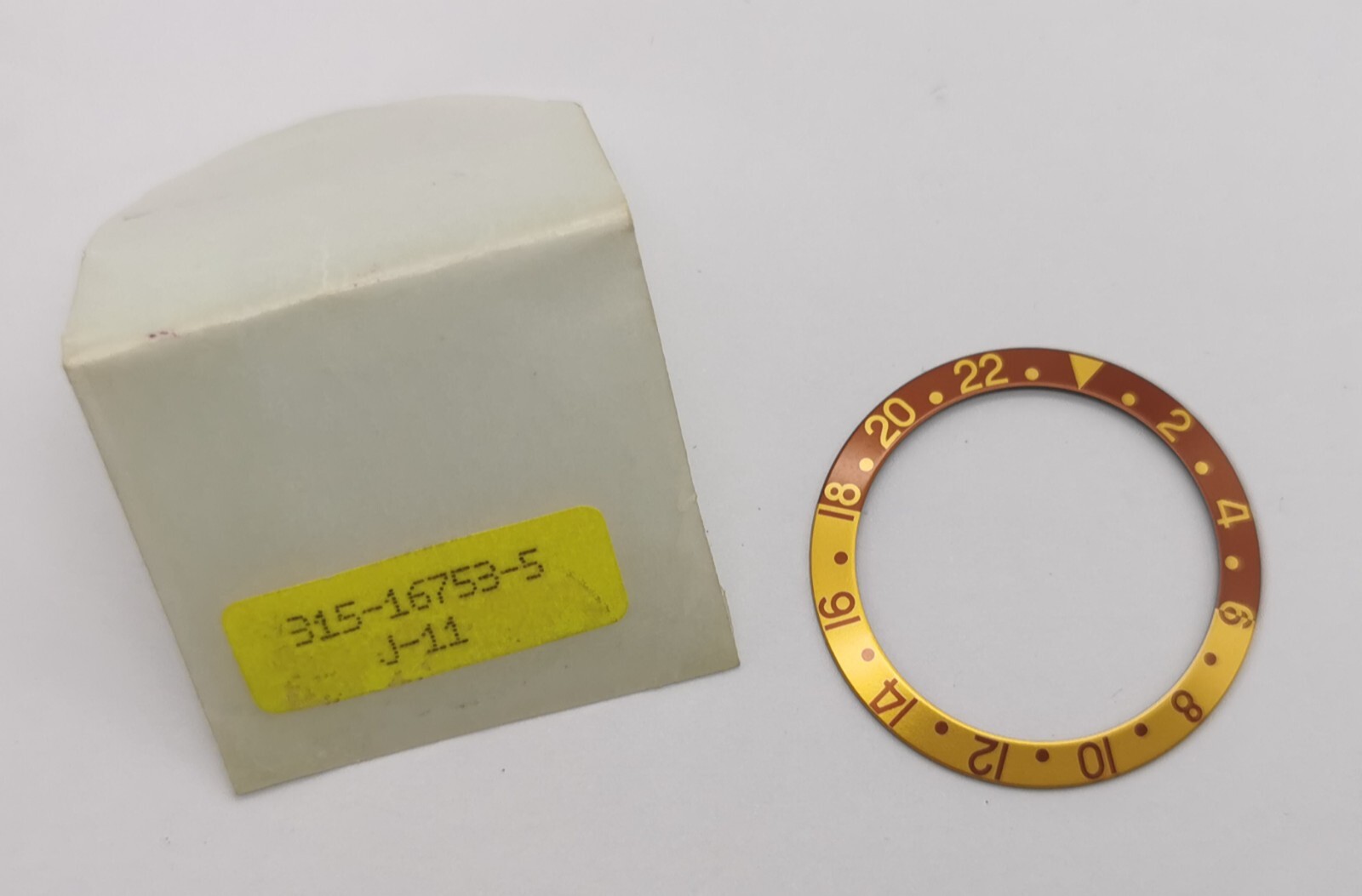 Rolex 315-16753-5 J-11 Gmt Master Eye Of Tiger Bezel 1675 16753 New In Paper Bag