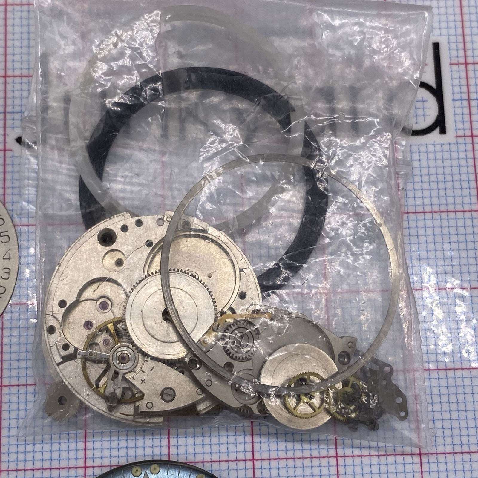 Vintage Vostok Komandirskie Submarine USSR Watch Repair Parts Spares Incomplete