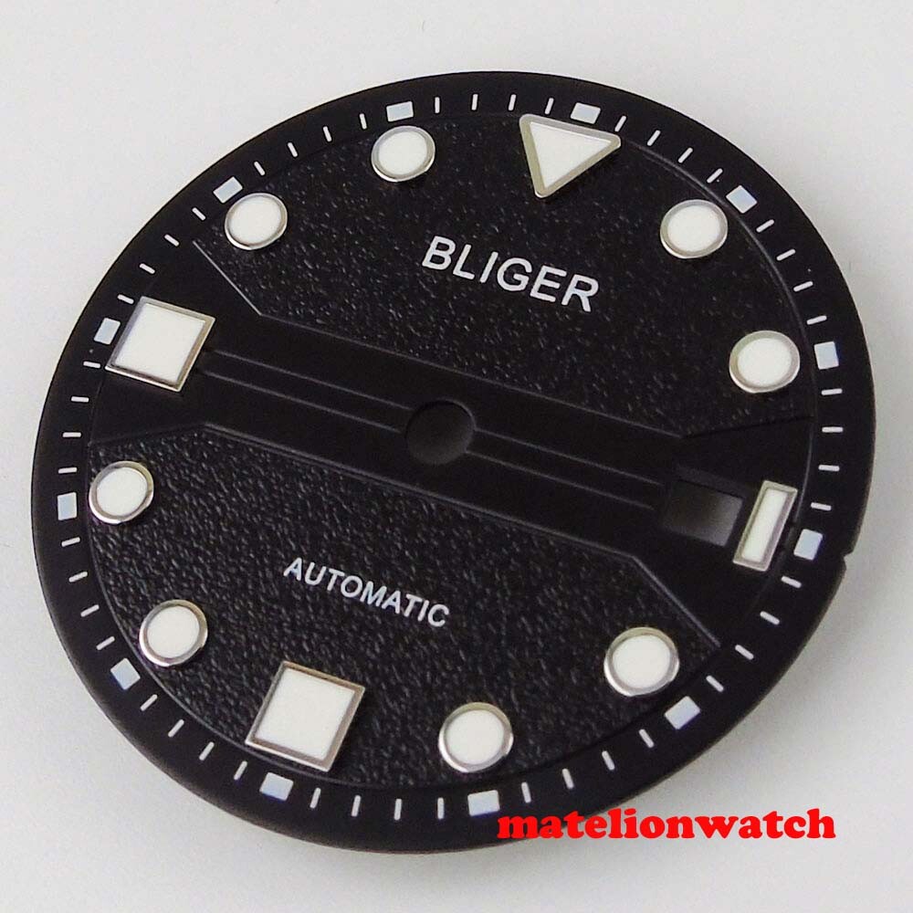 31mm Super Lume Watch Dial Parts Fit For ETA 2824 2836 Miyota 8215 821A Movement
