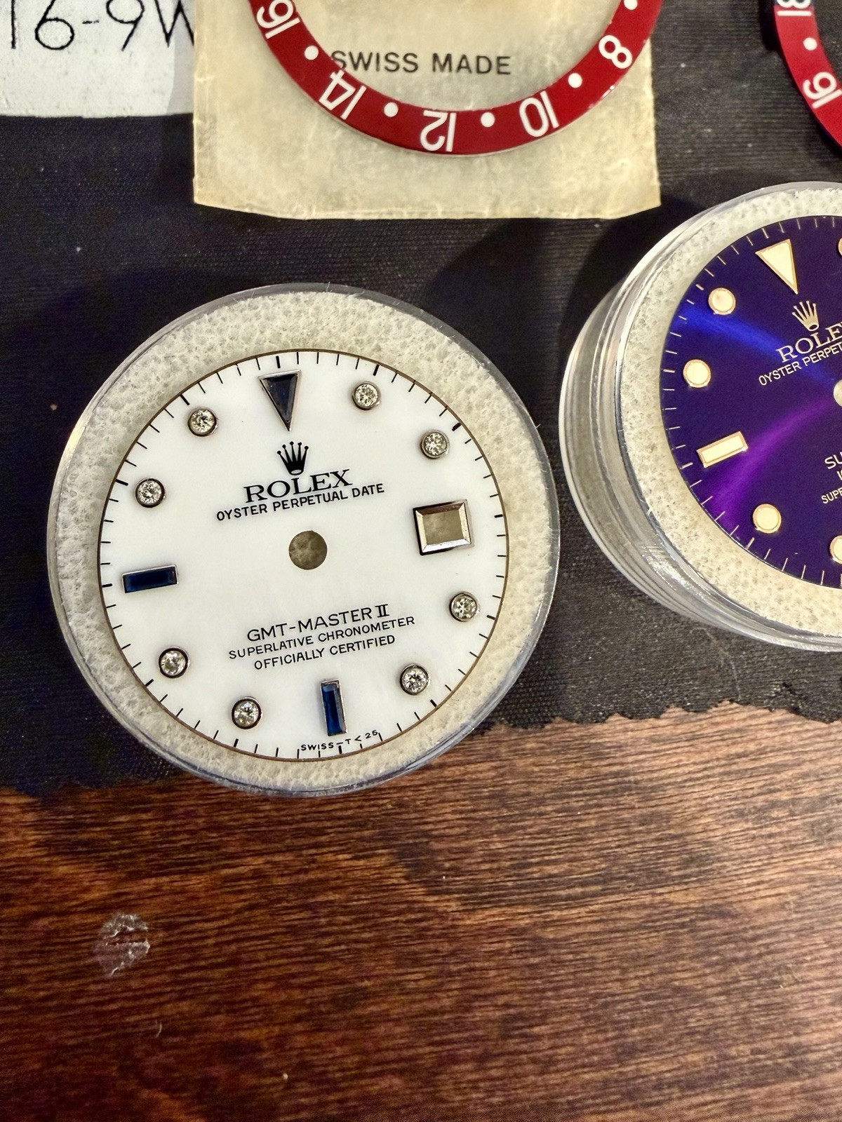 Mother of Pearl Dial for Rolex GMT-Master II, 16710/16060/16700