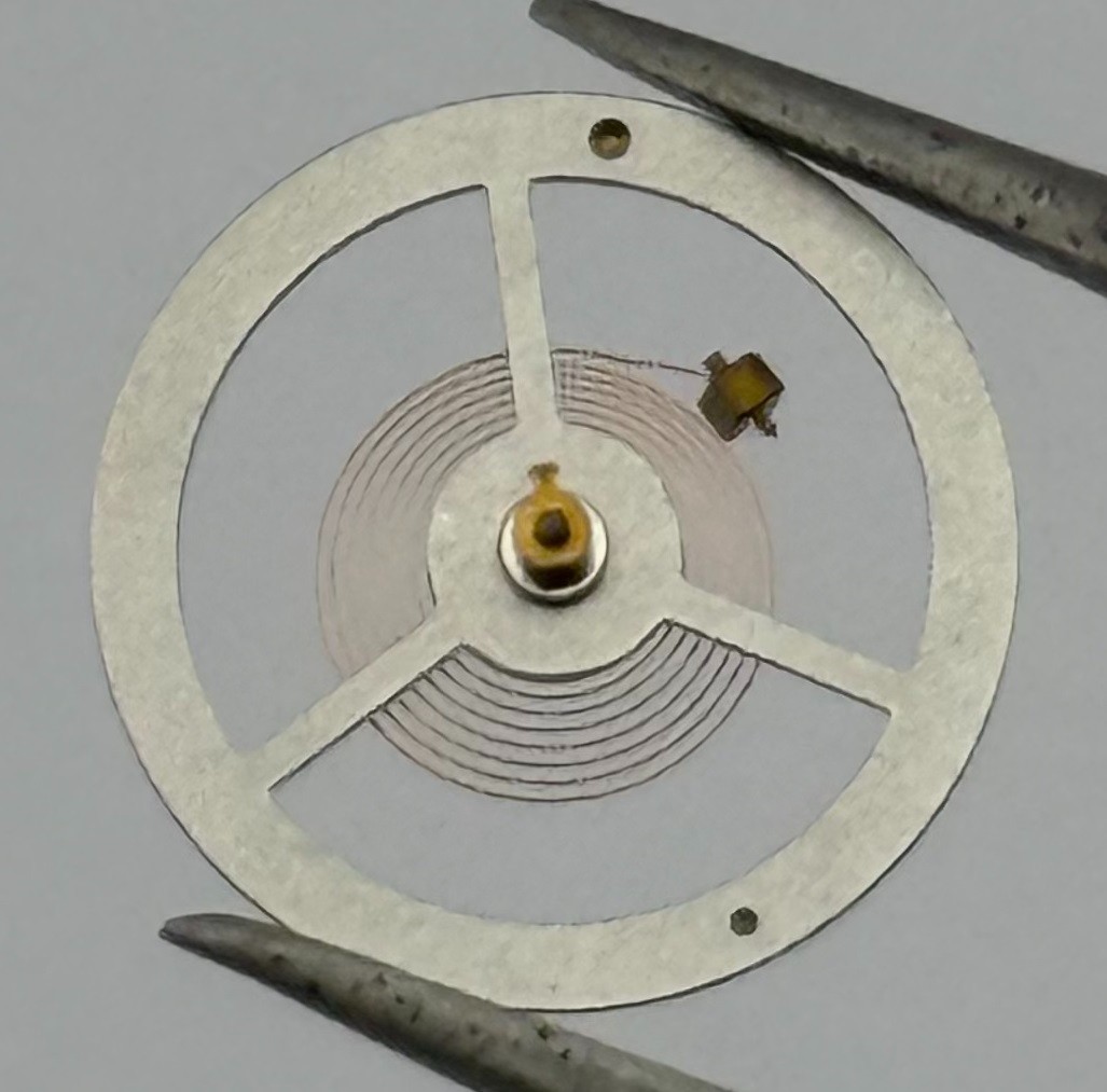 EB 8800 Balance Wheel Complete And Spring 12’’’ Renata 1309 Watch Movement Parts