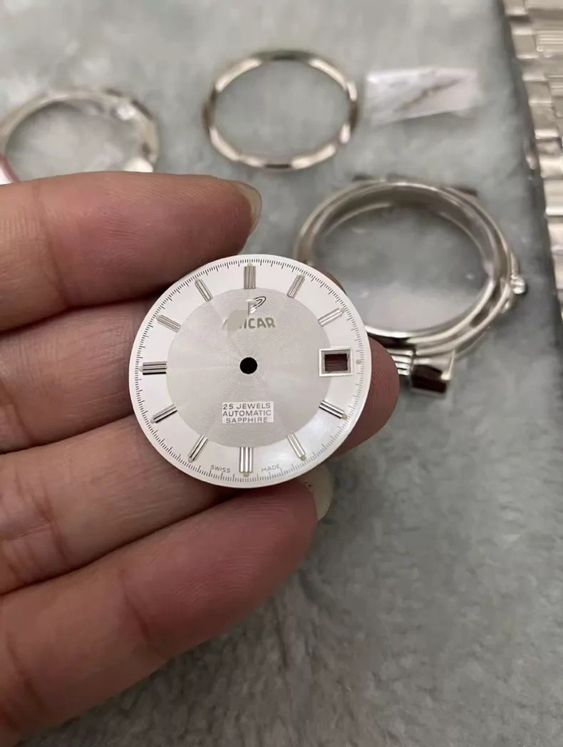 For ar DIY 35mm Watch Steel Case kit For 2824 movement
