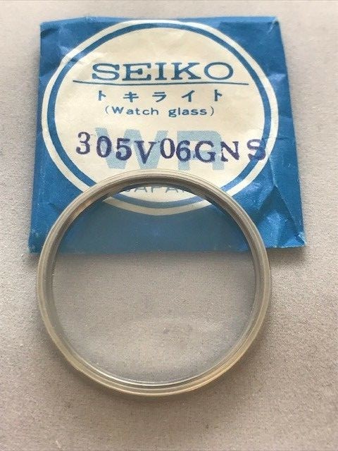 305V06GNS0 NOS Genuine Original Seiko Crystal Grand Seiko 6155-8000, 6156-8000