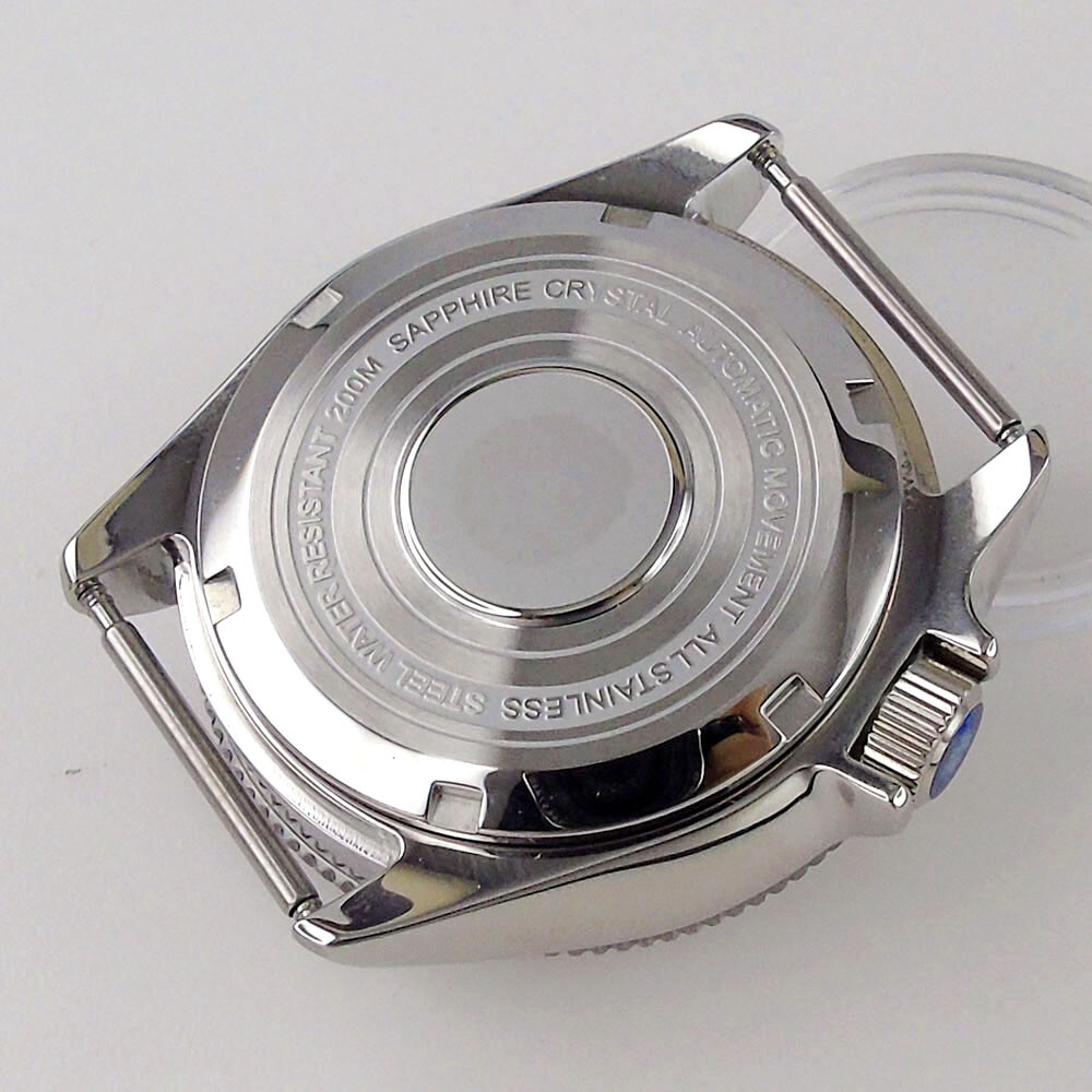 37mm Sapphire Glass Watch Case For NH35 NH36 ETA 2824 movement MOD SKX 013