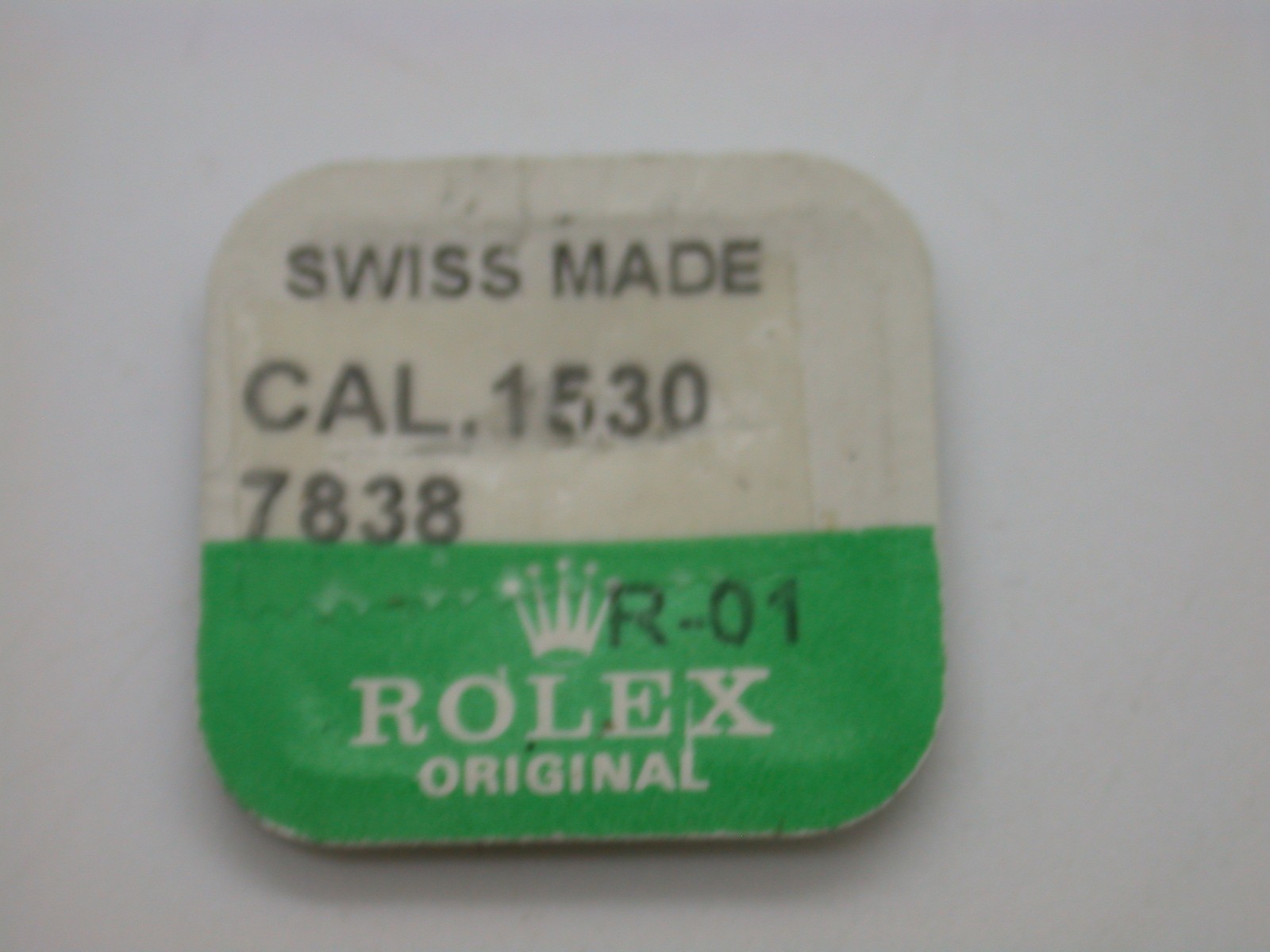 Genuine Rolex Part 7838 Calibre 1530 Center Second Pinion New Watch Part