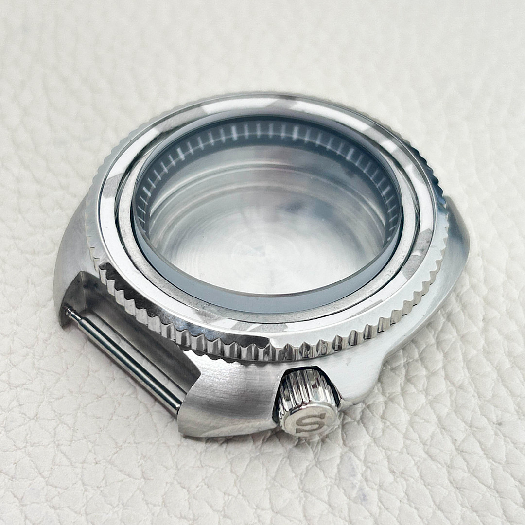 42mm turtle Watch Conversion Case For NH35 NH36 38 Mod Movement Sapphire Glass