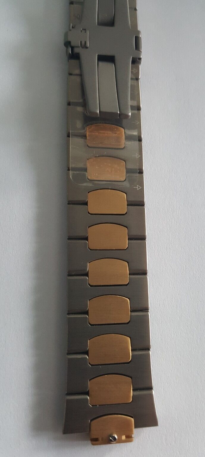 Omega Titanium-18KT Yellow Gold Plated Bracelet Number TB1475-448