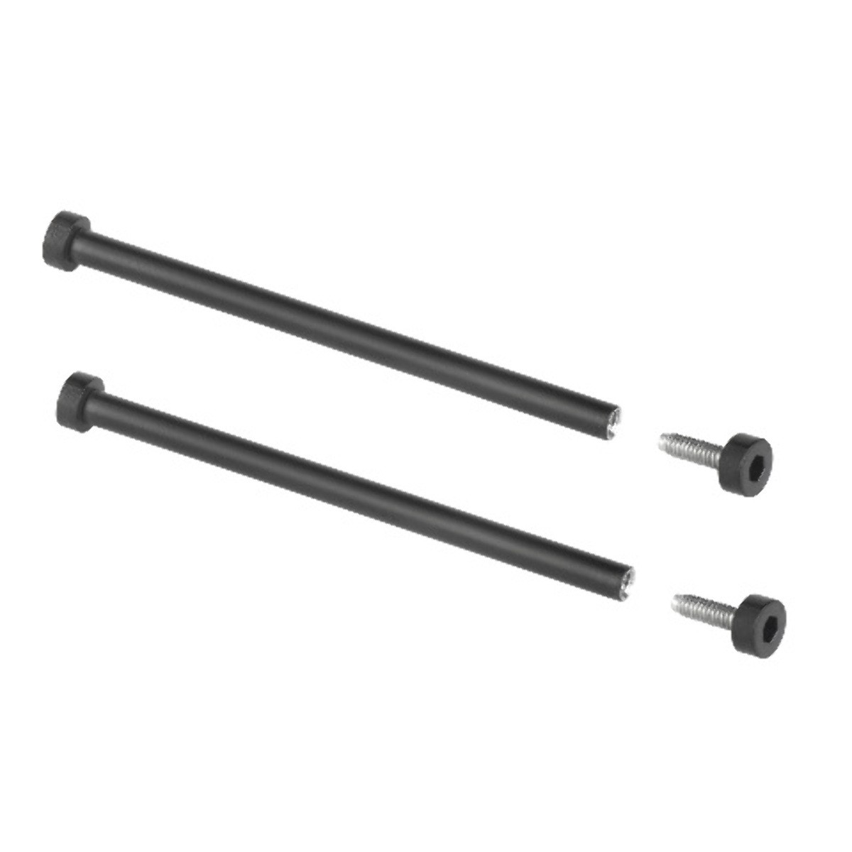2 SET TUBE & SCREW FOR BELL & ROSS BR-03-92 03-94 LEATHER RUBBER STRAP BLACK