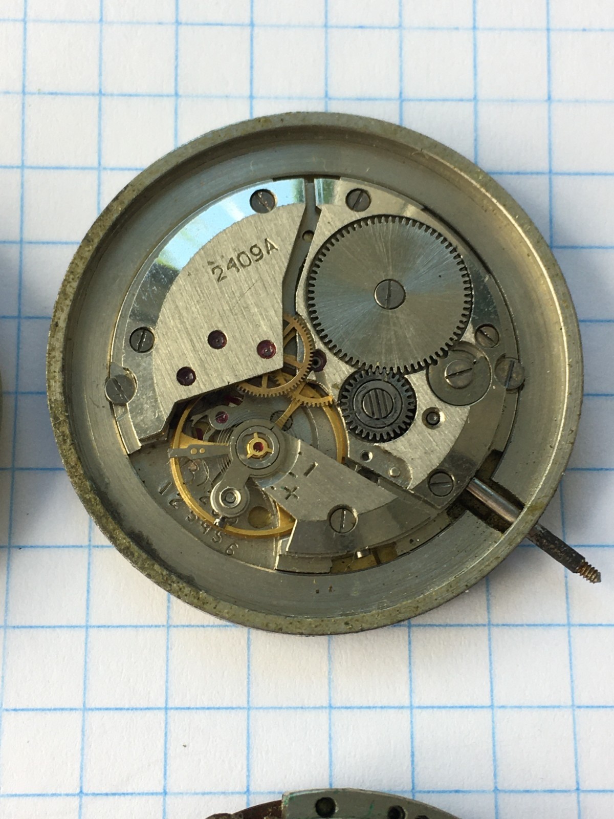 MOVEMENTS (10pcs) FOR MENS WRIST WATCH Vostok Slava etc. USSR for parts