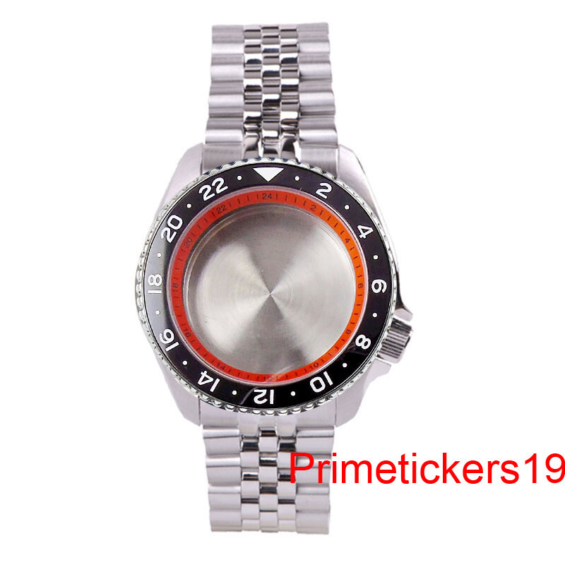 Stainless Steel 41mm 200M Dive Watch Case Band Sapphire Fit NH34 NH35 NH36 Movt