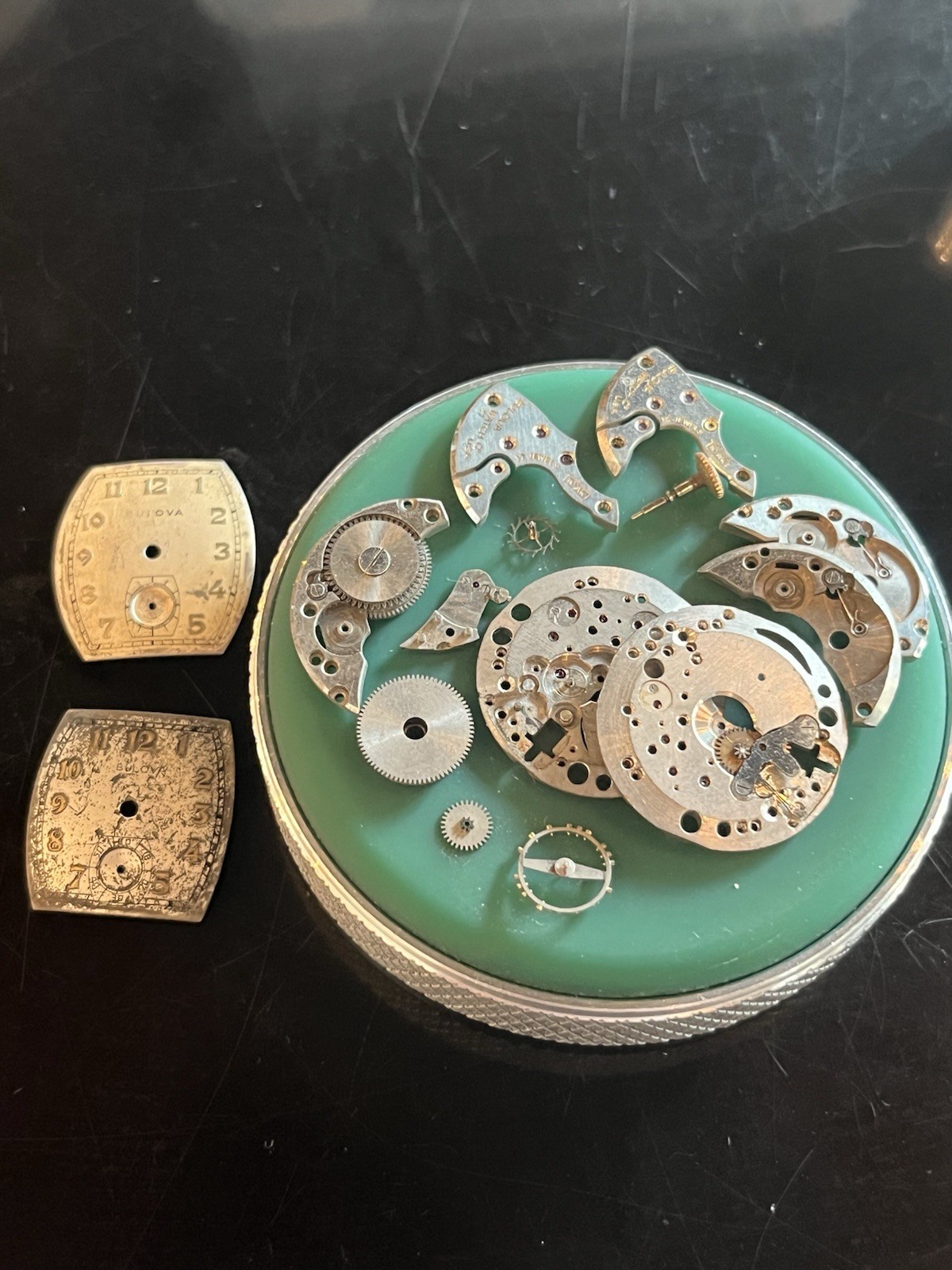 Lot Of Bulova 10AK Watch Movement Parts