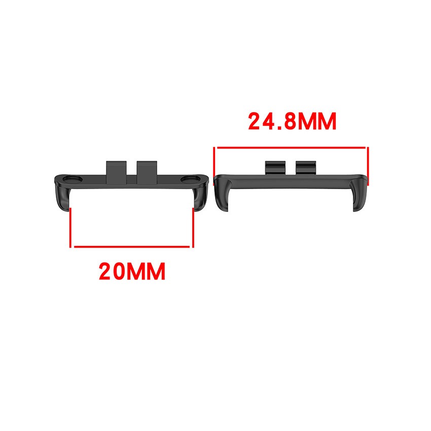 2PCS Grain Watch Connector Metal Head Grain Watch Head Grain for ROSSINI 2i
