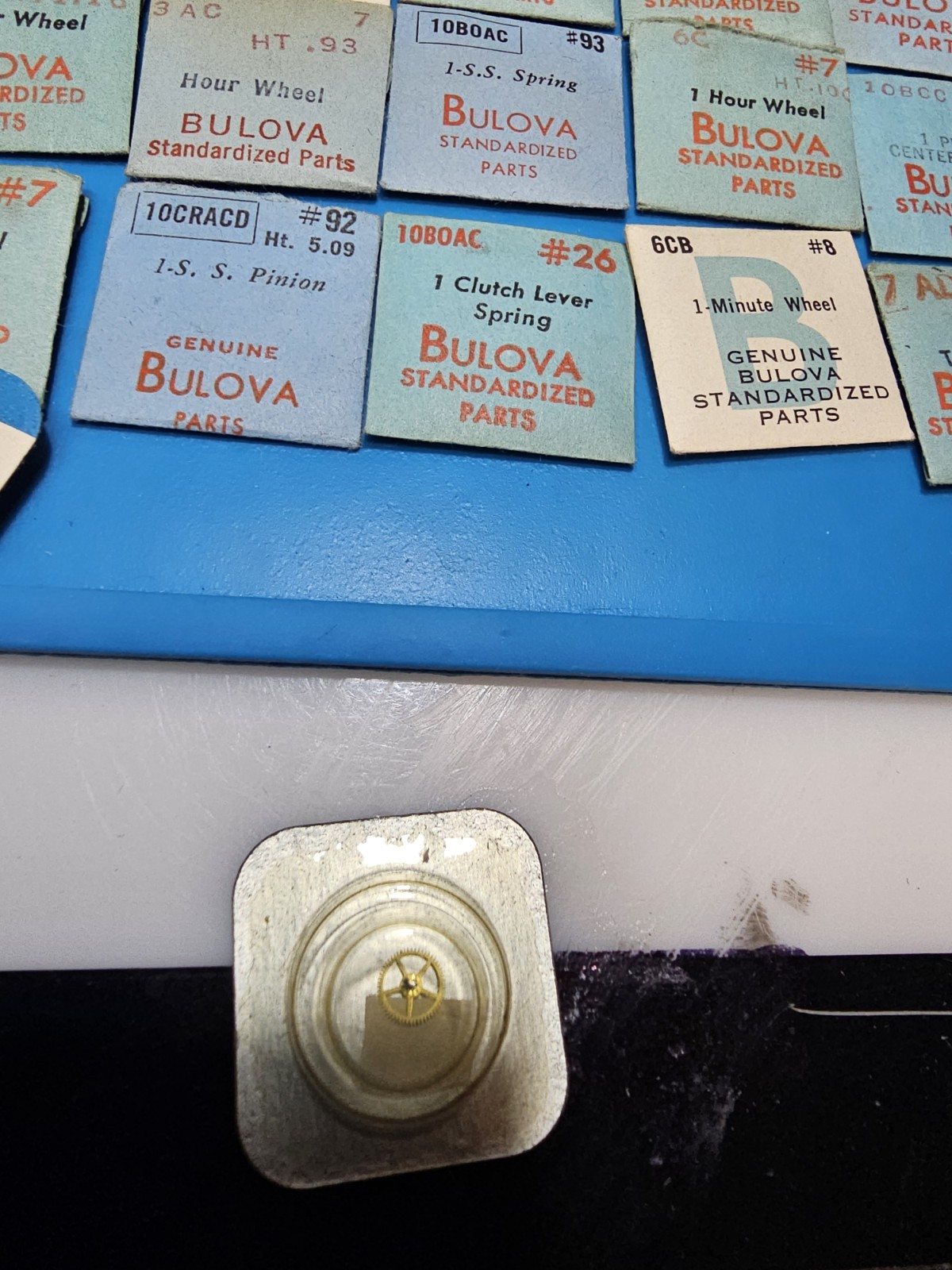 Bulova Movement Parts $11.00 Each. 10AE, 6AN, 11ANC, 6AH, 10BL, 6AL, See Photos