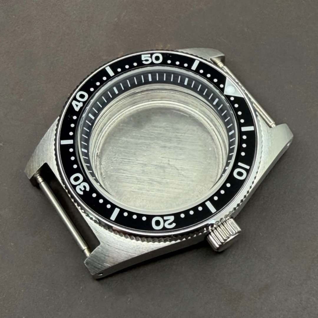 Watch Case 40mm Fit NH34 NH35 NH36 Sapphire Glass Water Resistance Drilled Lugs