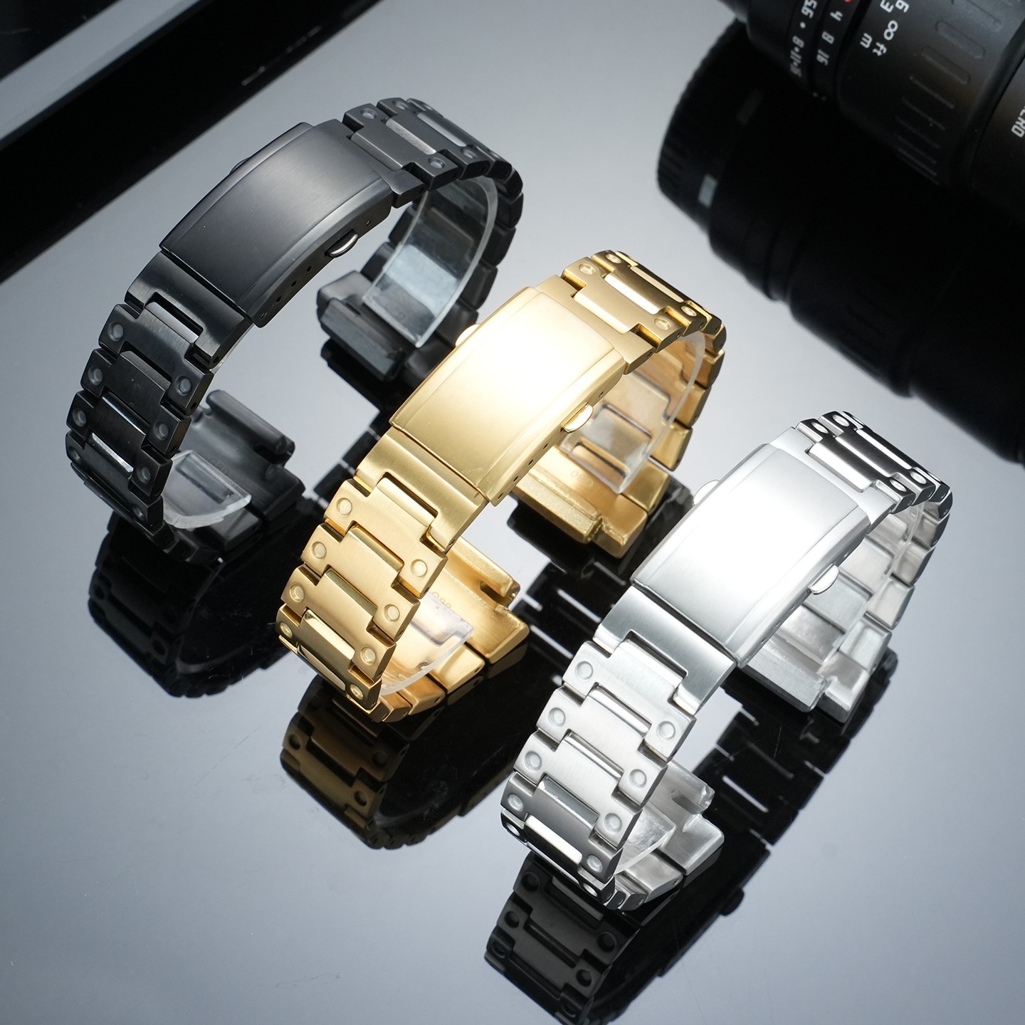 For Casio DW5600 GW-B5600 GW-M5610 GM5600 Metal Watch Case GW-B5600 Steel Strap