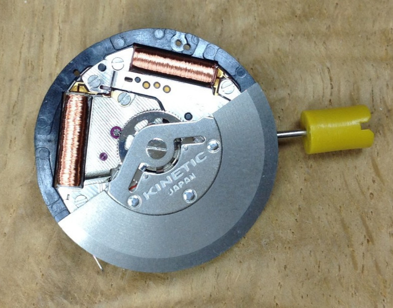 Seiko 5M83A Kinetic Watch Movement – N.0.S – Untested – Parts / Repair