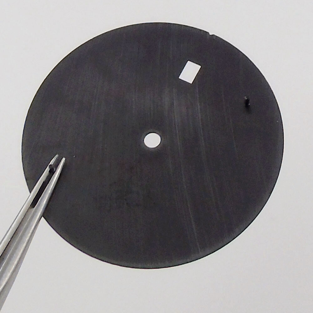 Tandorio Watch Dial + Hands Spare Parts 33.5mm Diameter Fit For NH35 NH35A Autom