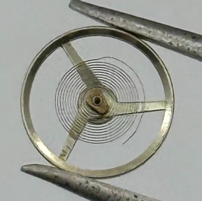 AS 1677 Balance Wheel Complete And Spring Renata 1414 Watch Movement Parts NOS