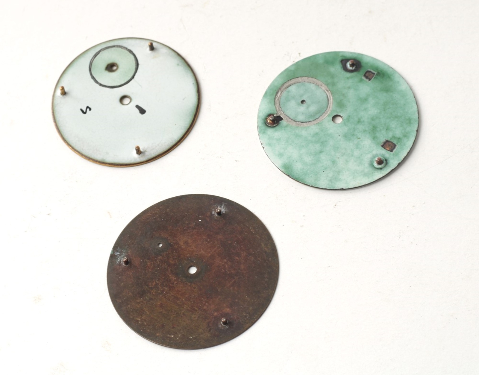 Waltham Pocket Watch Porcelain/Steel Dials-AA-108