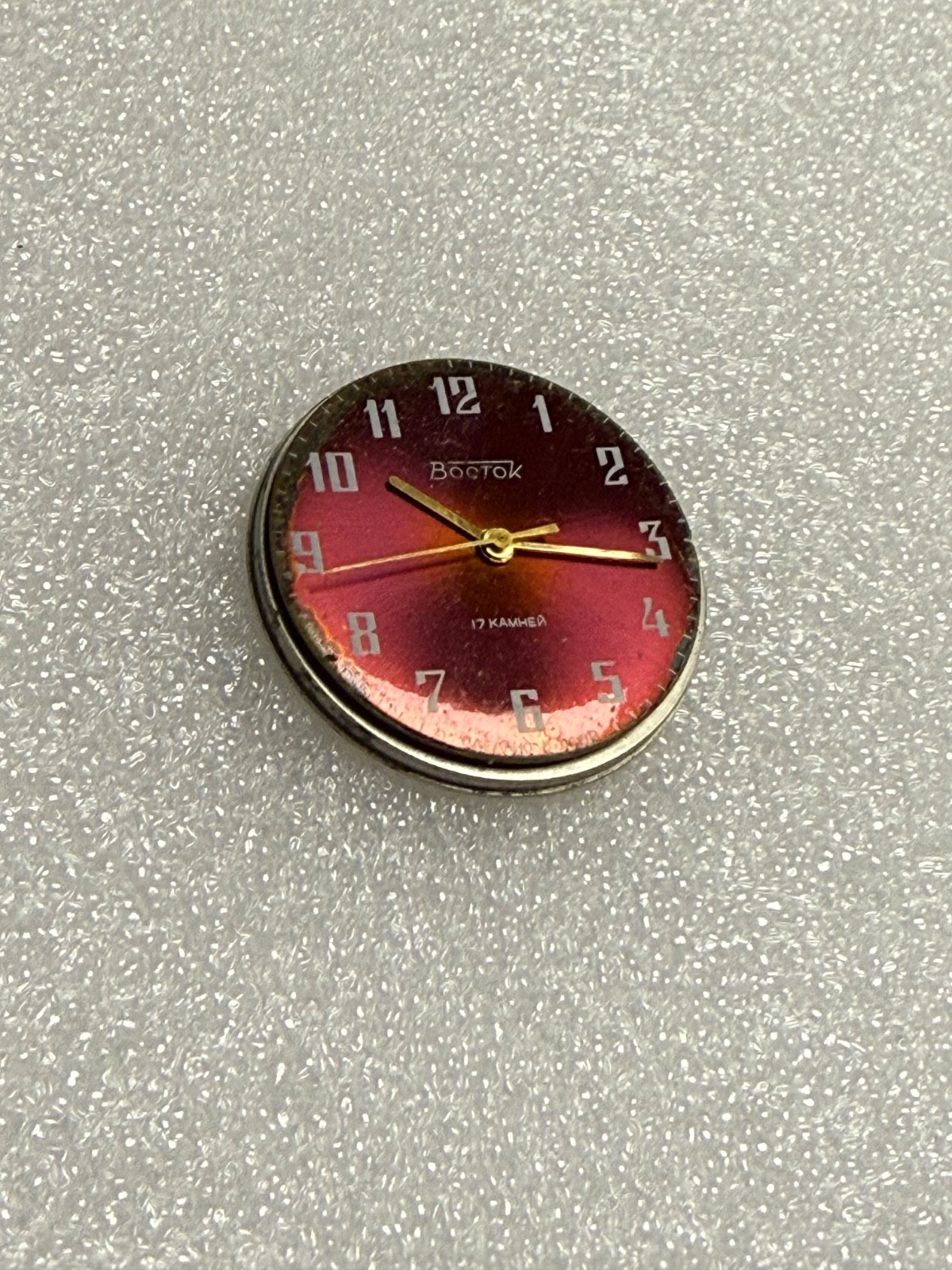 Watch movement USSR Vostok Cal.2409A plus Dial.For parts.