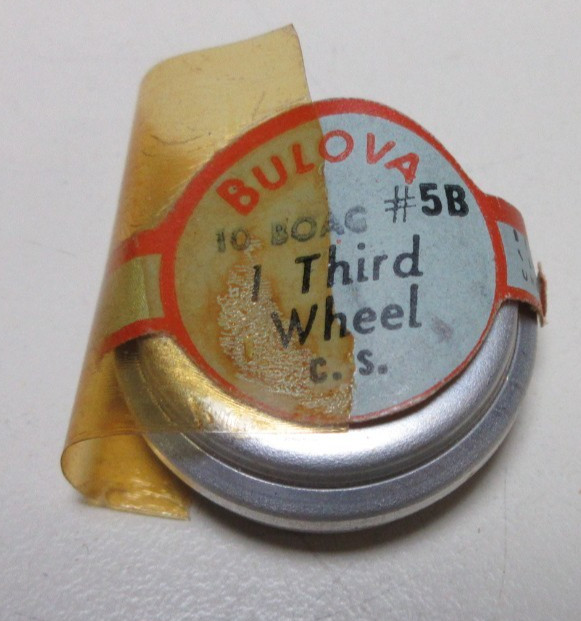 BULOVA THIRD WHEEL 10BOAC #5B WATCHMAKER REPLACEMENT PART #158