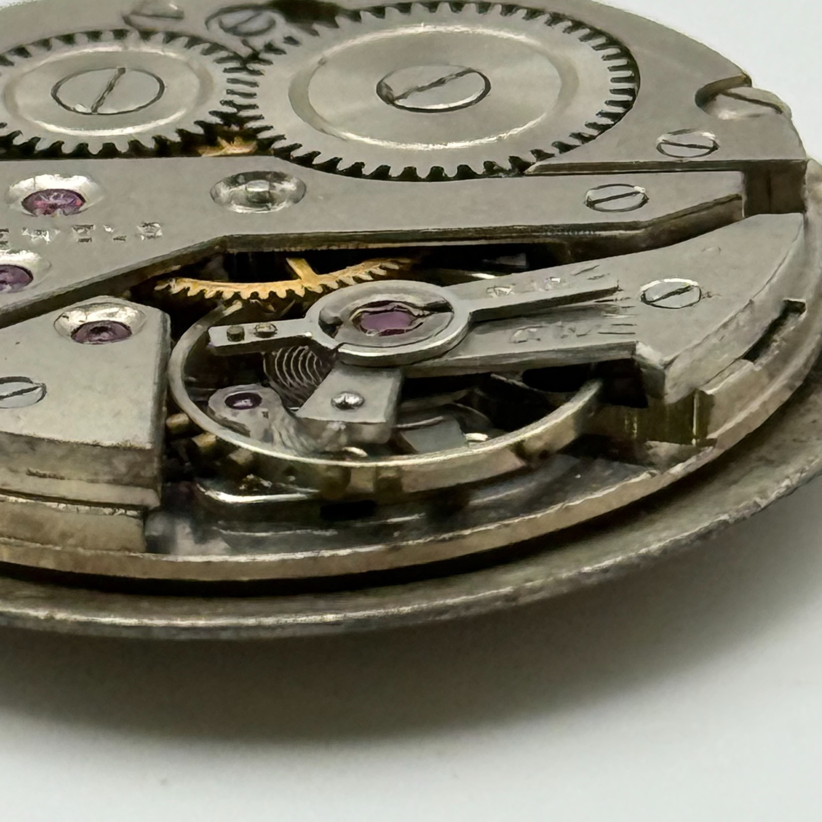 AS 1203 ? Watch Movement A. Schild 15 Jewels Swiss Manual Wind Parts Repair 27mm