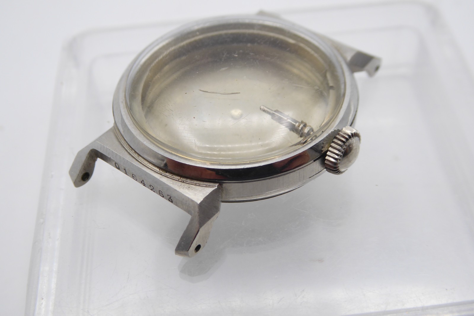 Movado François Borgel vintage case steel 30mm