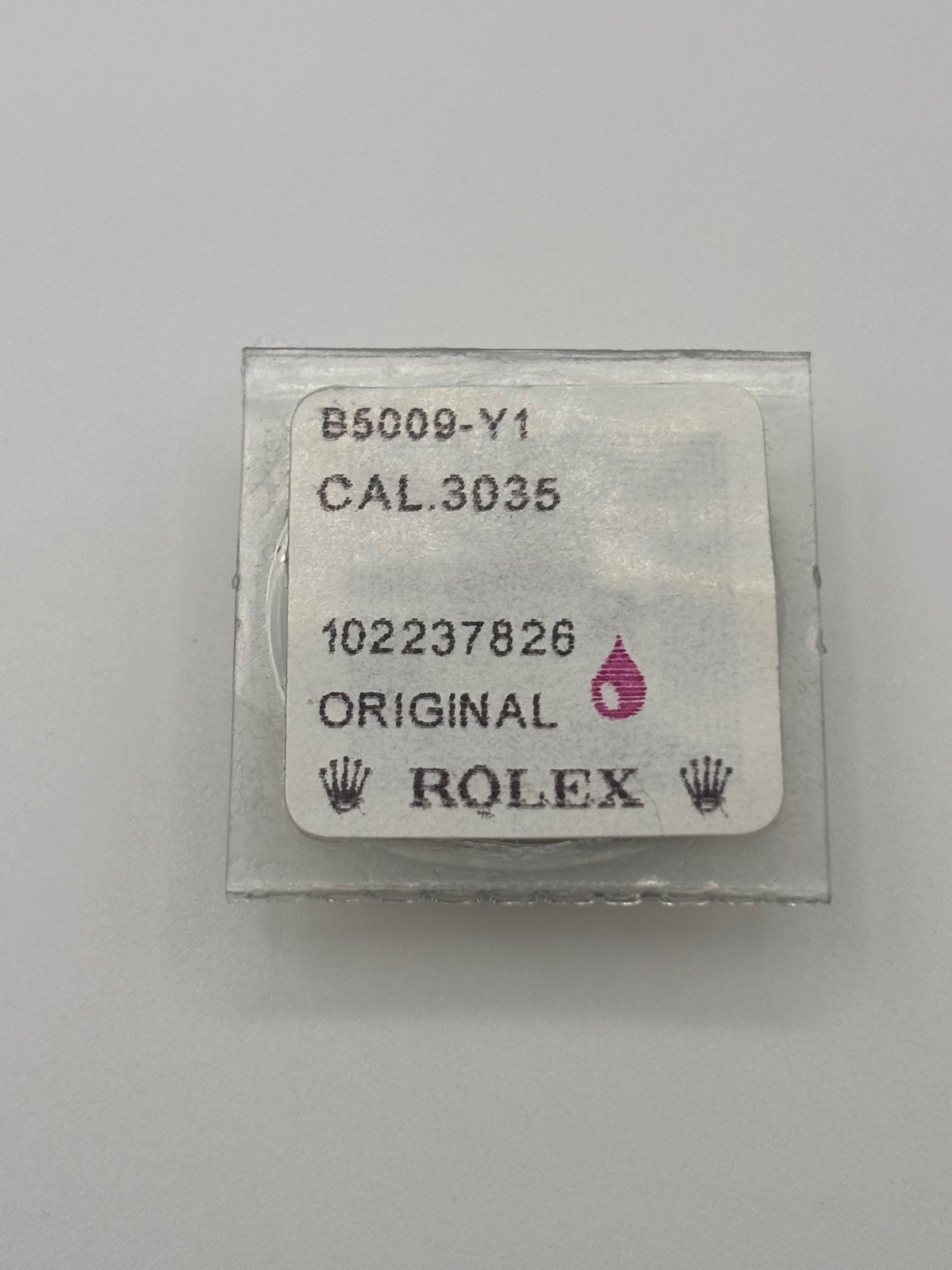 Genuine Rolex Mainspring 3035 5009 Sealed NOS 16013