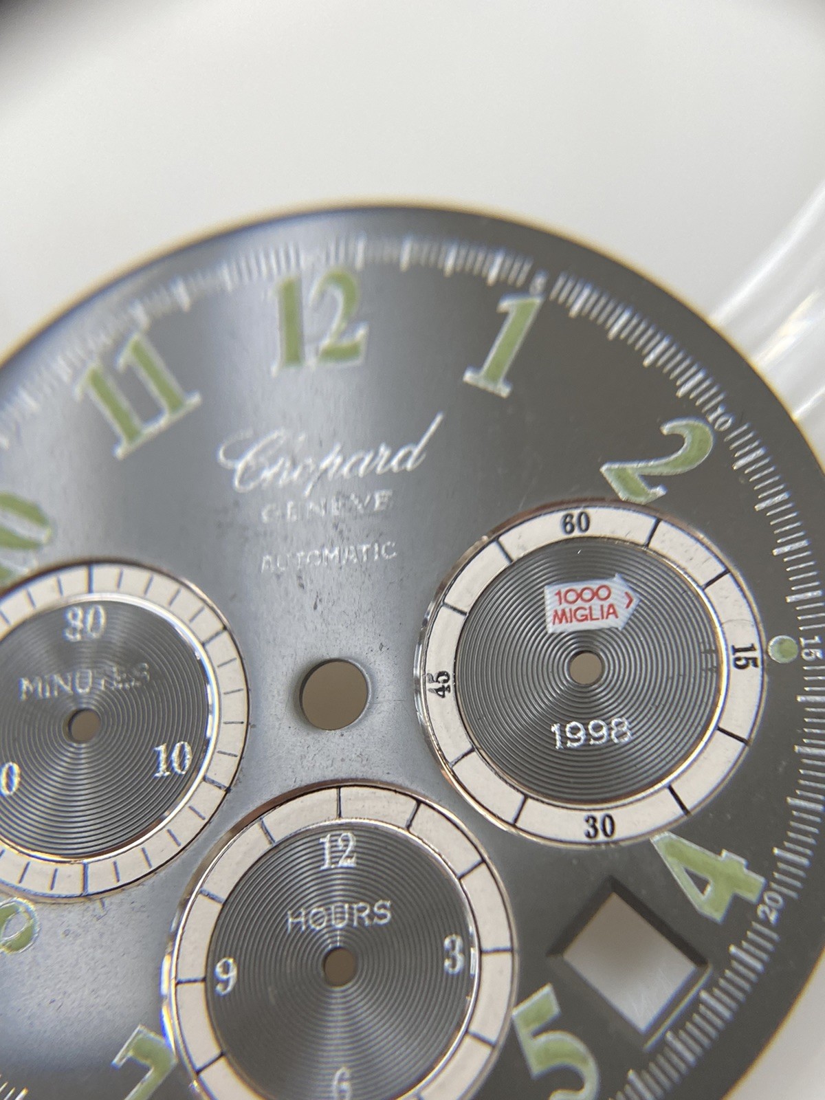 Genuine Chopard Geneve Automatic 1000 Mille Miglia 1998 Dial Ref.8331 Cal.2894/2