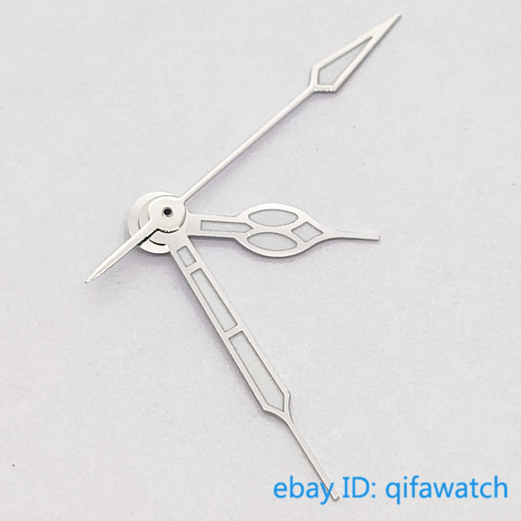 28.5mm Watch Dial With Hands Green Luminous Fit NH34 NH35 NH36 Movement