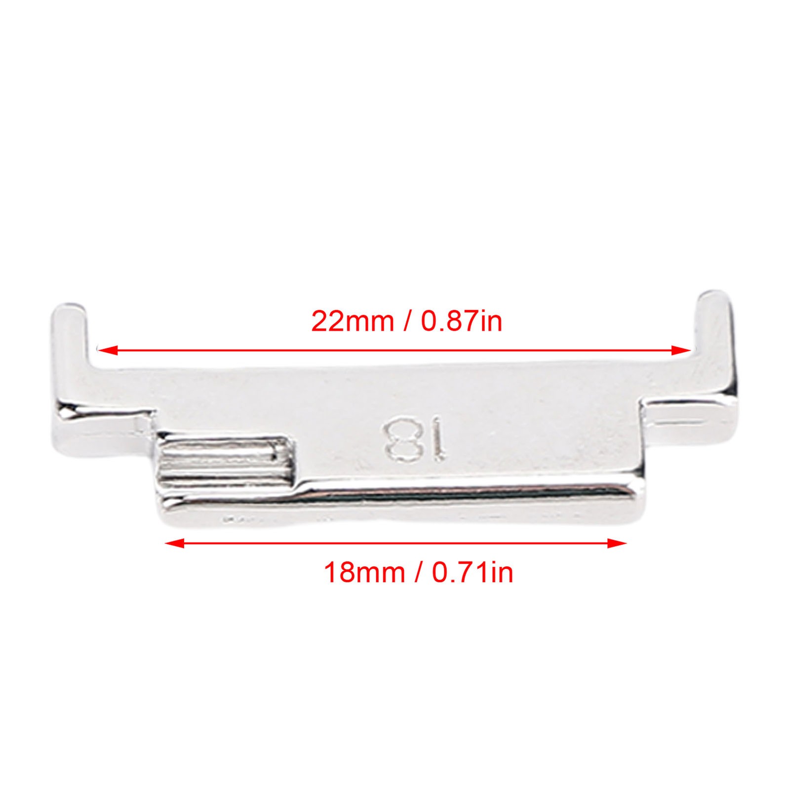 5 Pair Metal Watch Band Adapter Set For 18-22mm Watch Band Adapter