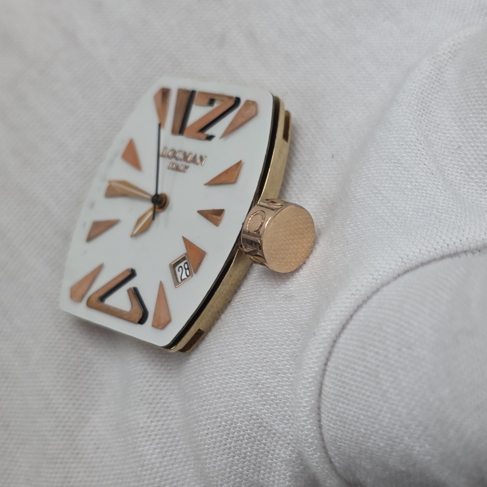 Locman Panorama REF 153 Ladies Mother of Pearl Quartz Date Movement New Battery
