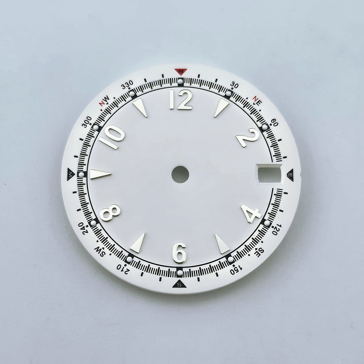 NH35 Dial 28.5mm 3 O’Clock Date Green Luminous Fit NH35 Movement Watch Parts