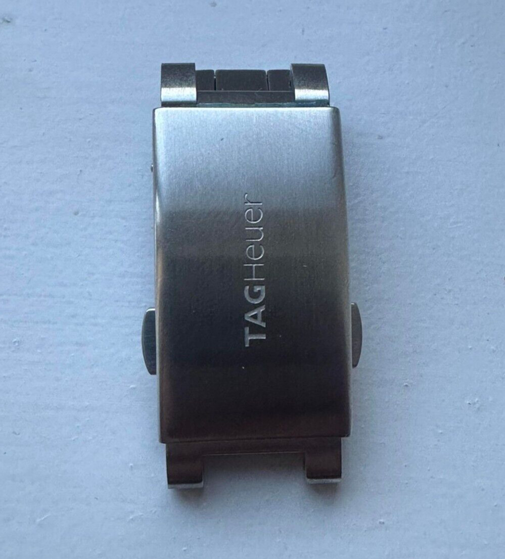 Genuine Tag Heuer Carrera Deployment Deployant Clasp Buckle Bracelet FAA077 18mm