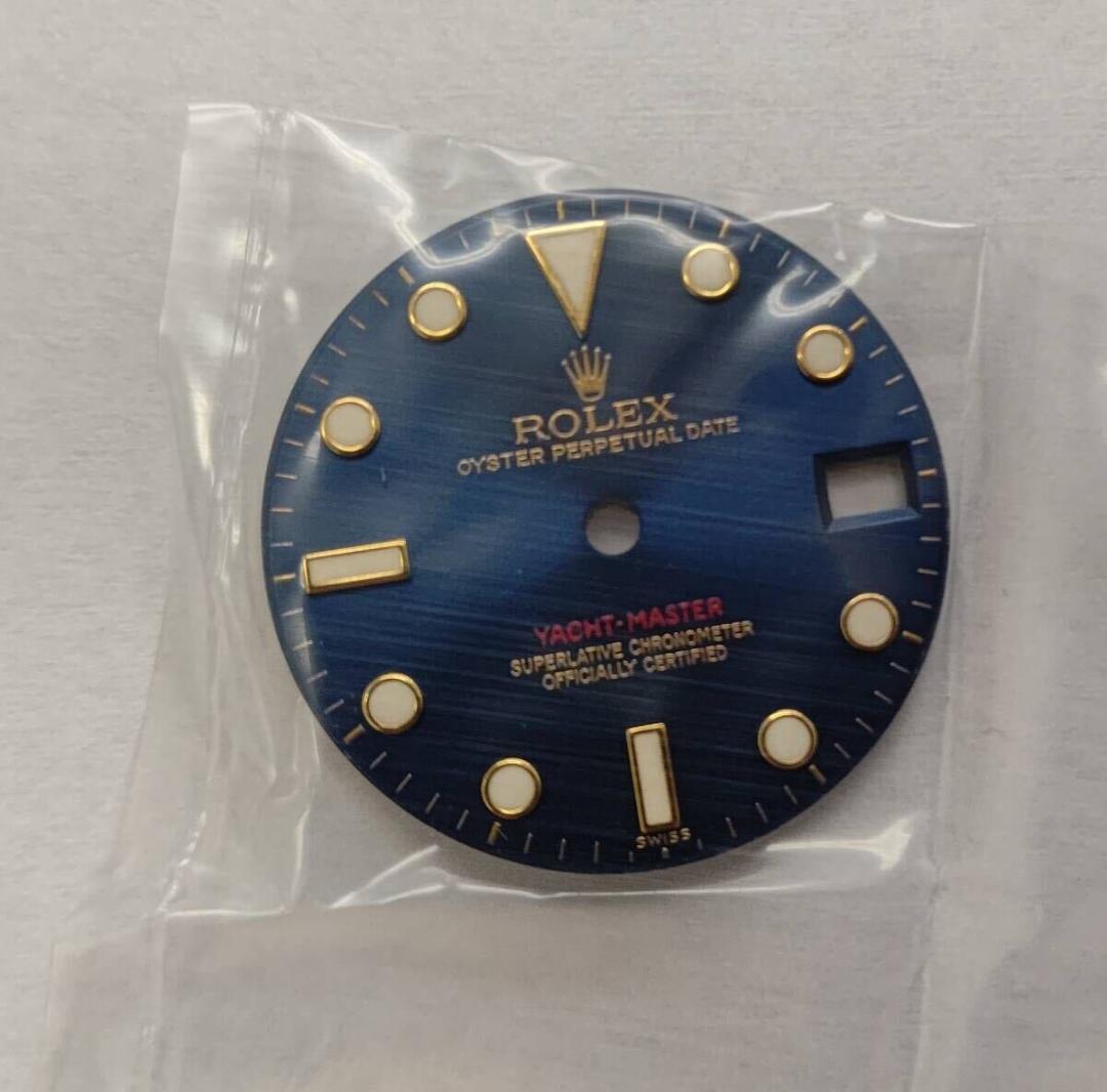 Authentic Rolex Yacht-Master Blue Dial 68622/68623/68628 /3-Hand used Japan