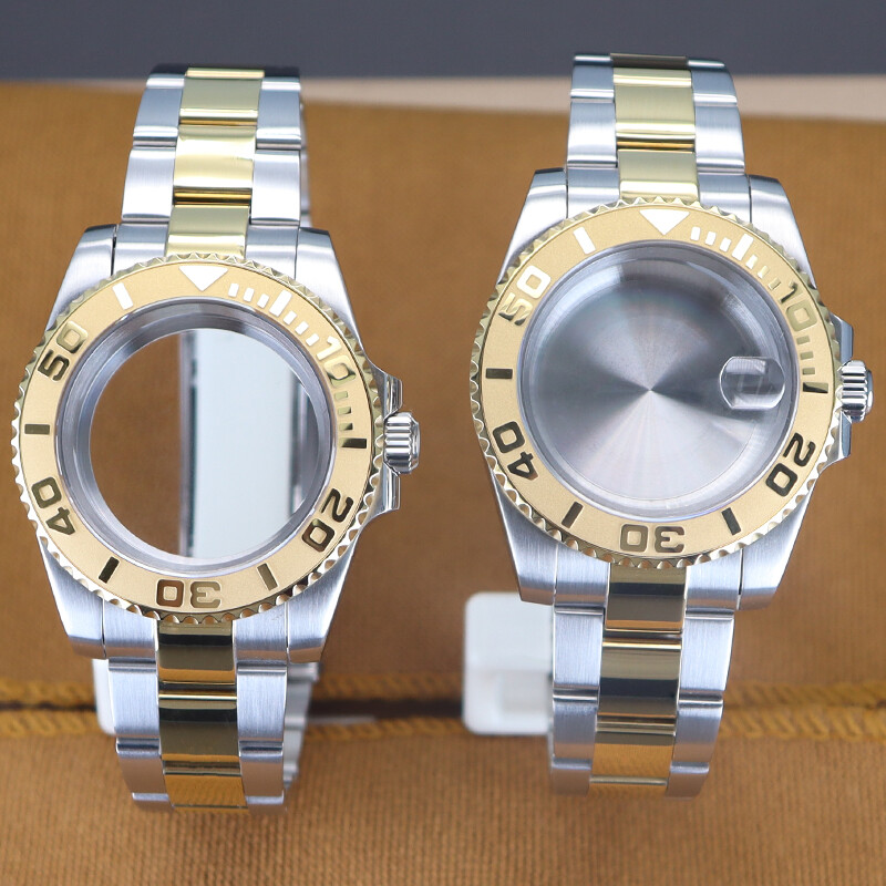 40mm Luxury men Watch Case Strap For Seiko Nh35 36/2824/8215 Movement 28.5mmDial