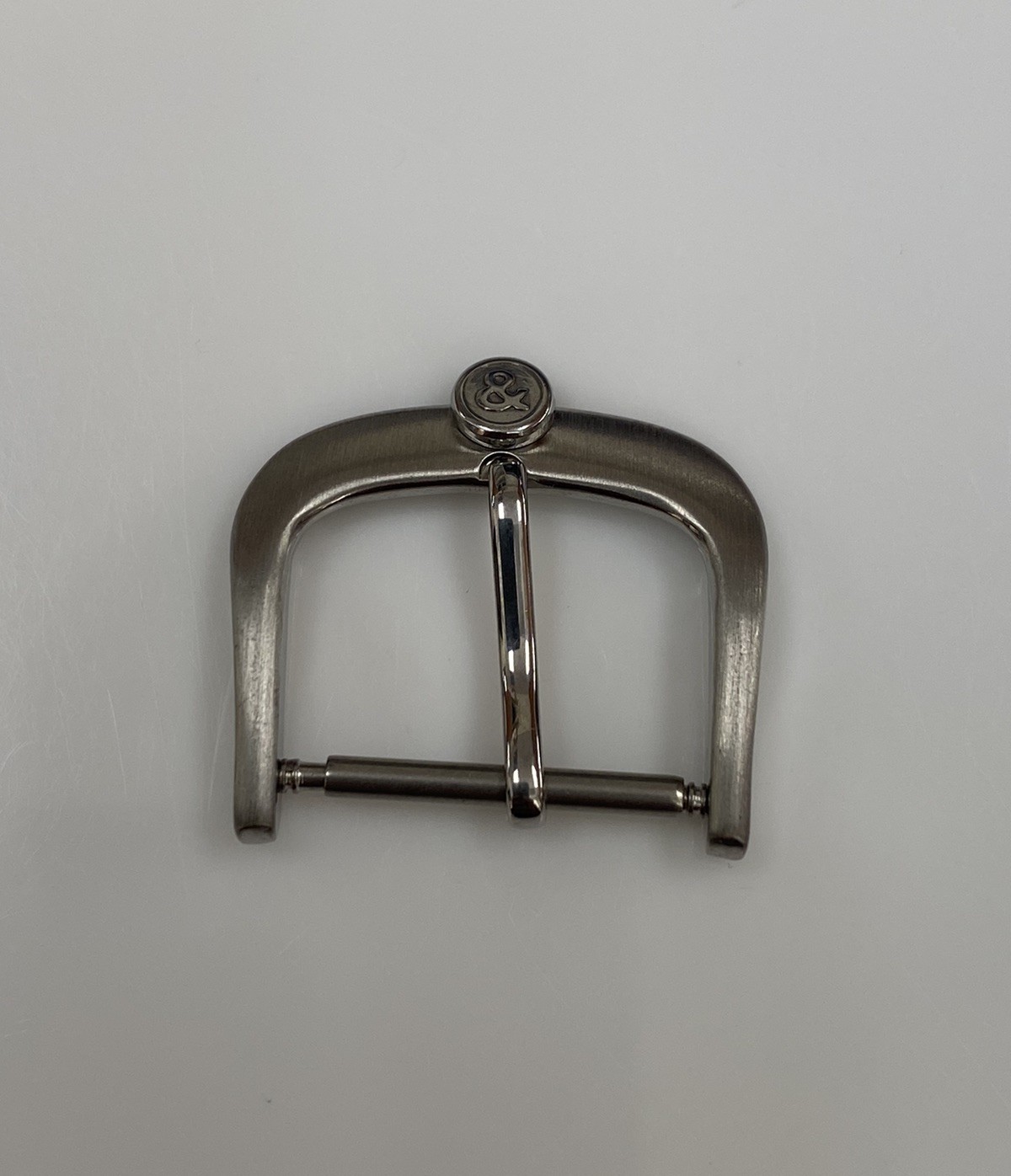 Original New Bell & Ross Stainless Steel 18mm Watch Buckle for Leather Strap
