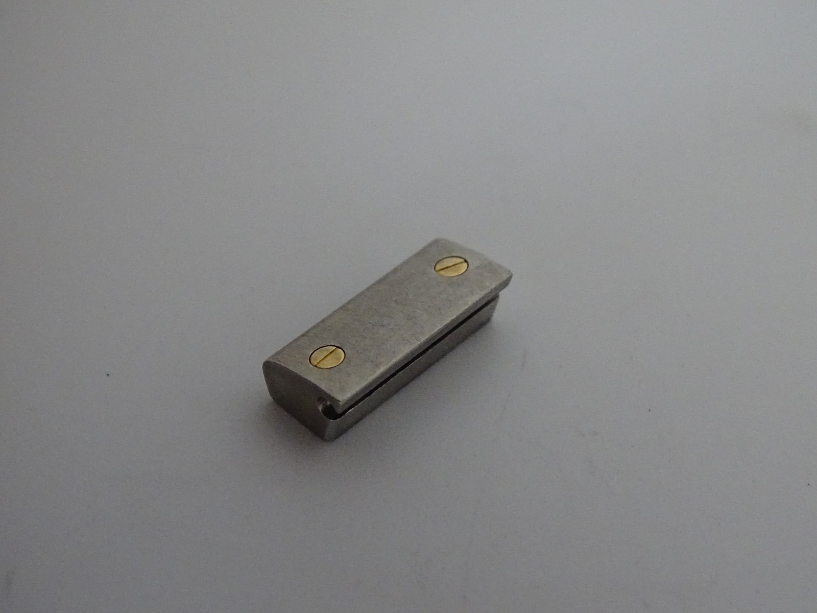 Cartier Santos Galbee End Link 14mm S Steel & 18k Gold Original
