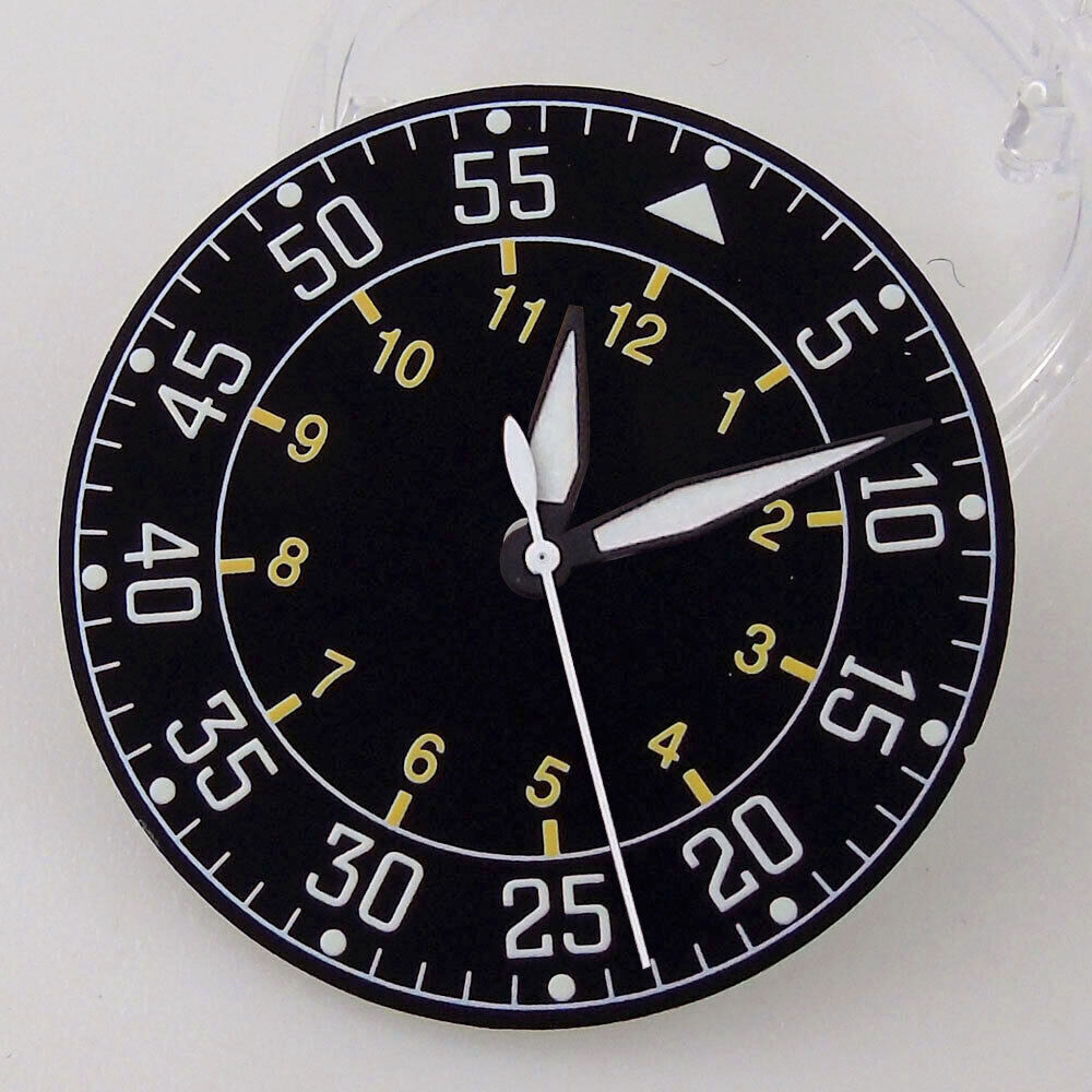 33.5mm Sterile Watch Dial Face Fit Automaitc NH35A NH36A ETA2824 PT5000 Luminous
