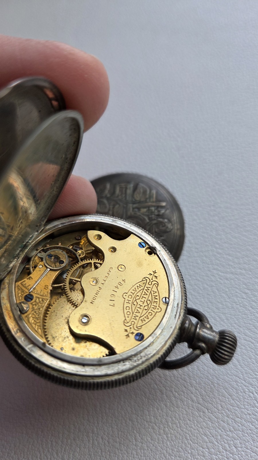 Waltham 1891 Ladies Pocket Watch 0s 7j Grade M Mdl 1882 Gold Filled Demi Hunter