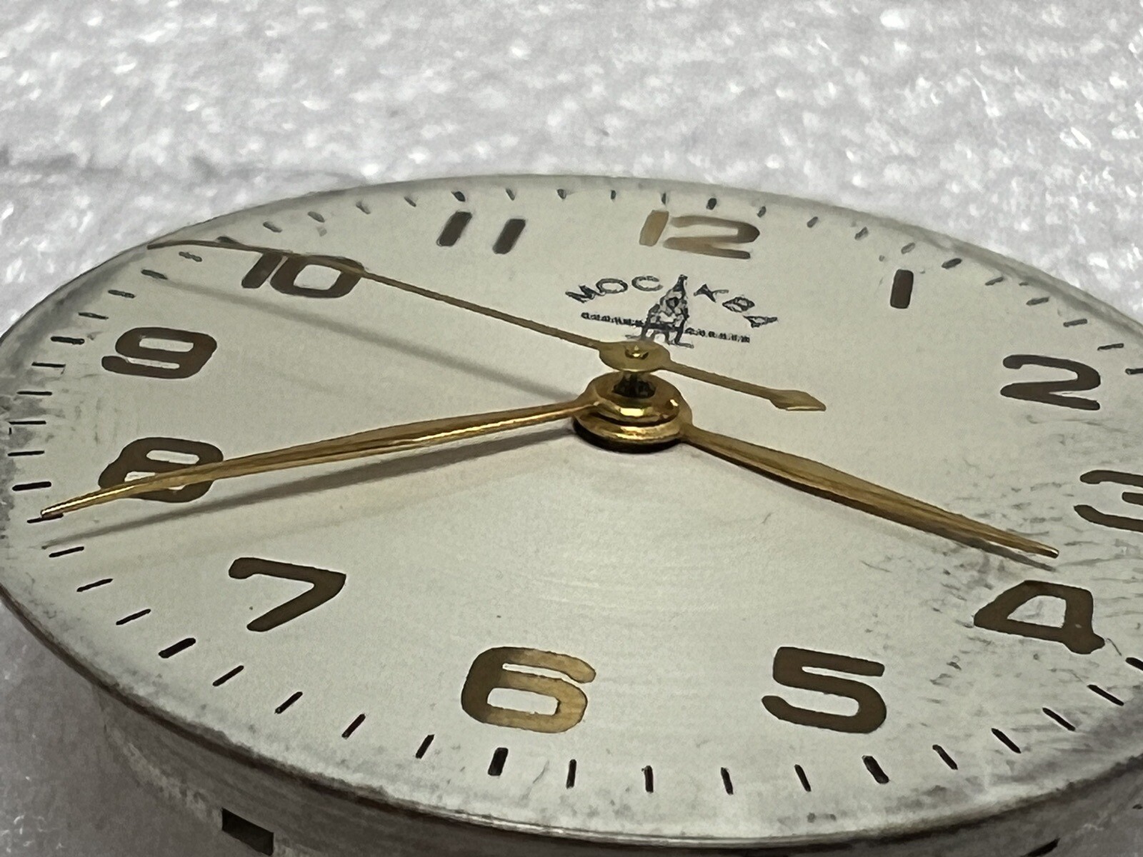Watch movement USSR Moskva From Gold Watches 1MCHZ. FOR PARTS