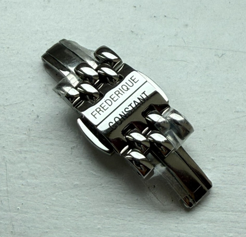 Genuine Frederique Constant Lady Deployment Deployant Clasp Steel Bracelet 12mm