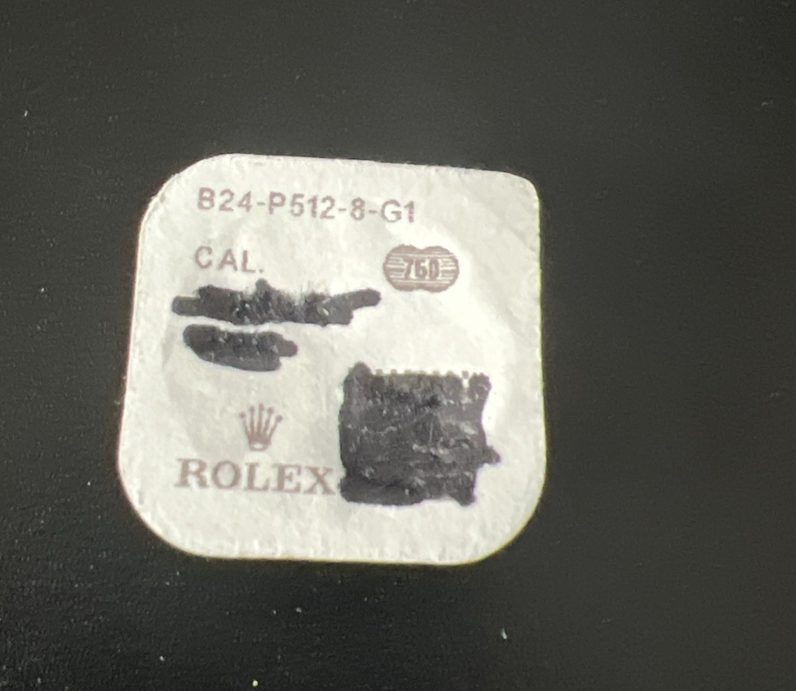 Rolex Daytona Push button B24-P512-8-G1 18k Yellow Gold New Sealed Genuine