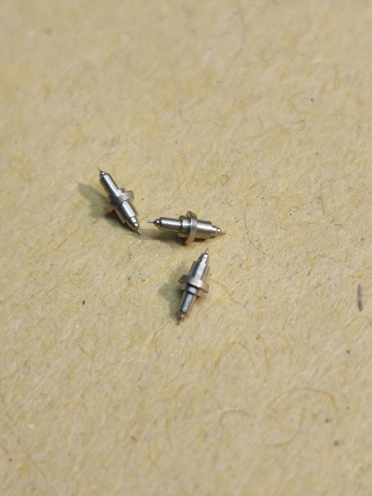 Lot Of 3 NOS Hamilton 6/0 987-987A/E/F/S DR 2527 Balance Staffs-Parts/Repairs