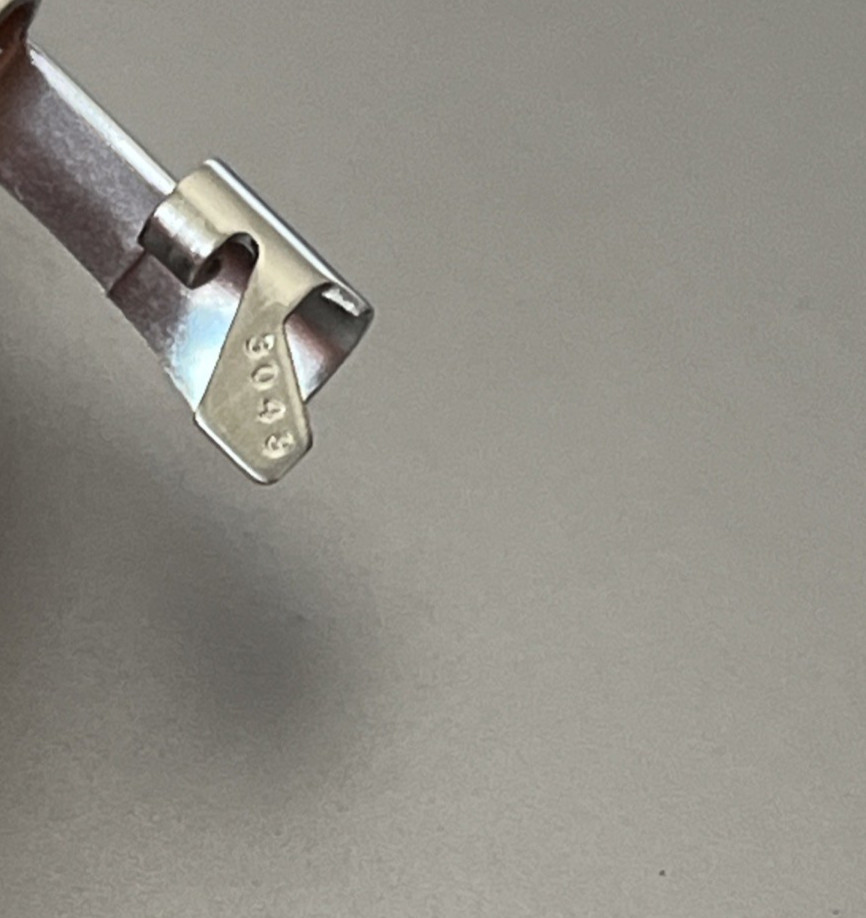 TAG Heuer Watch Bracelet END PIECE Link 18 mm FB3049 Matte Silver S/S GENUINE