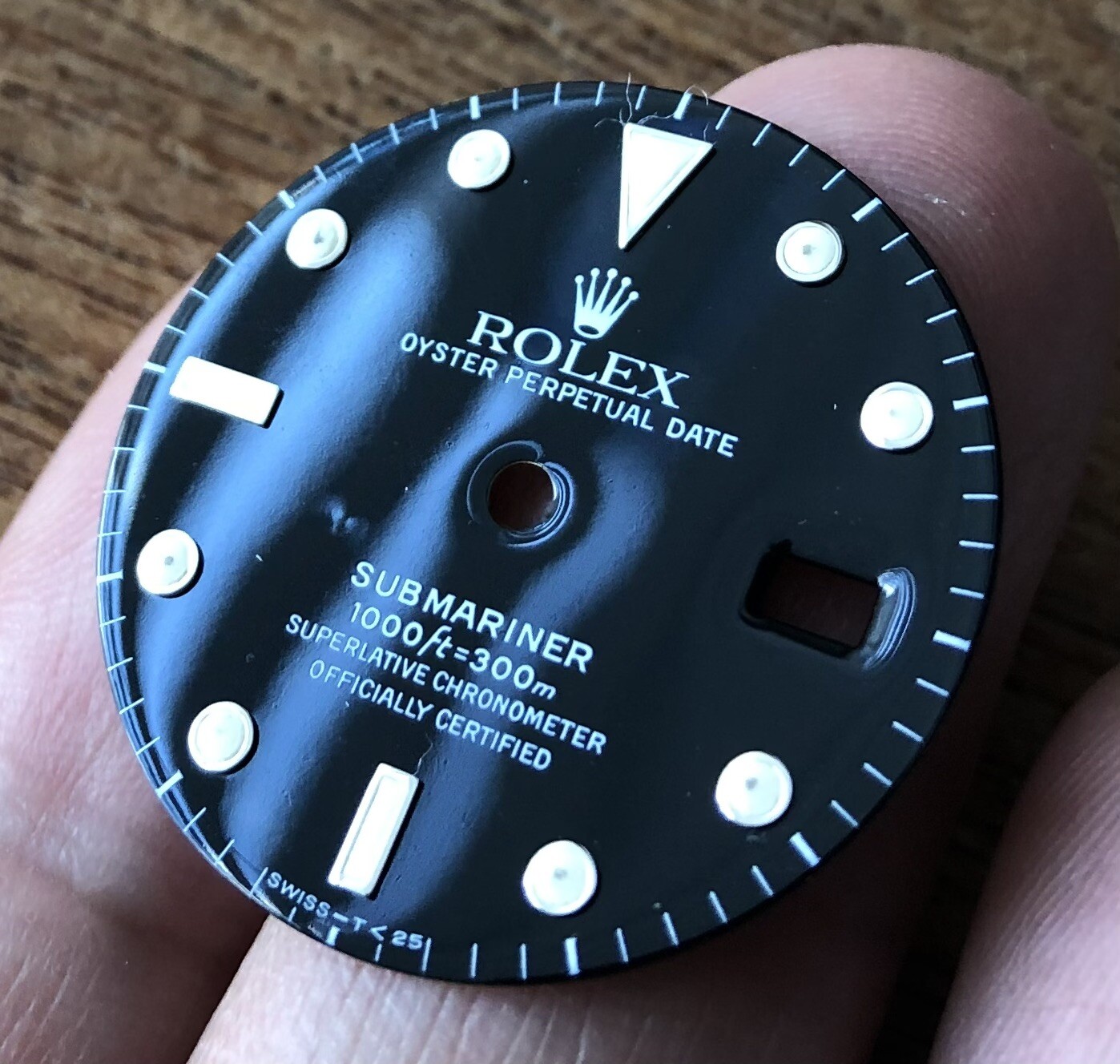 USED NICE VINTAGE 16610 16800 168000 ROLEX SUBMARINER TRITIUM GLOSSY DIAL 80-90s