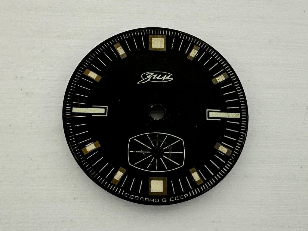 Zim Pobeda Caliber ZIM 2602 Vintage USSR Russian Amazing 30mm Dial Watch Face