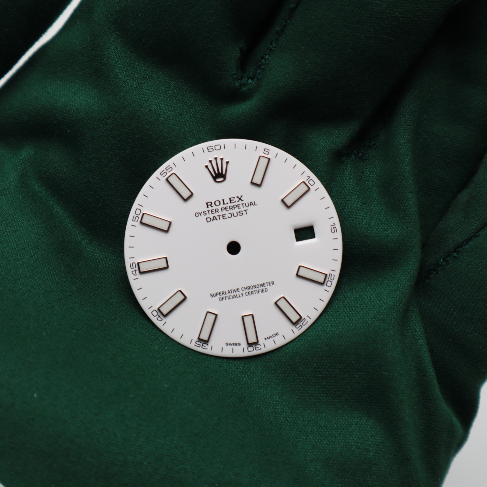 Rolex Datejust 41mm White Stick Dial 116334 116300